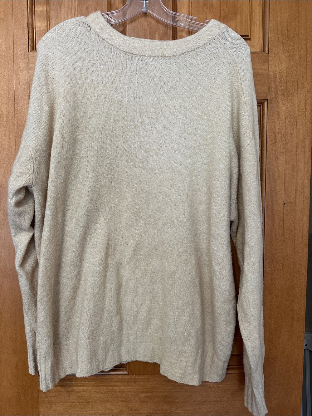 Topman Cozy Neutral Long-Sleeve Sweater size L